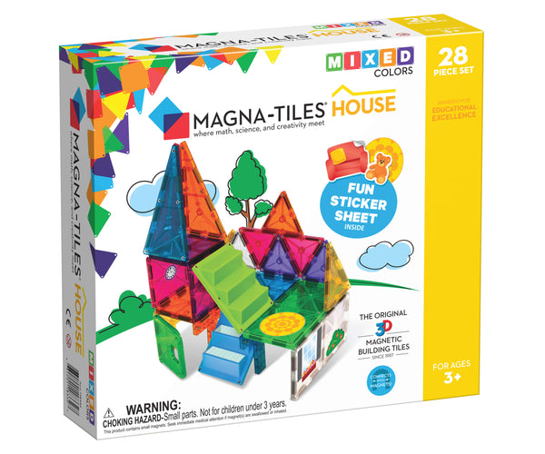 magna-tiles house
