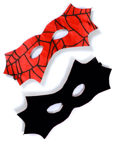spider/bat cape and mask
