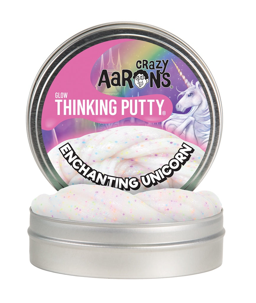 crazy aaron's thinking putty - enchanting unicorn