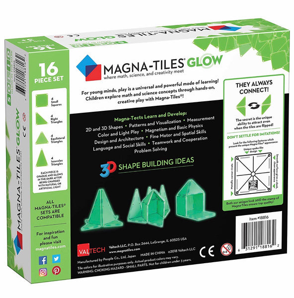 magna-tiles glow in the dark