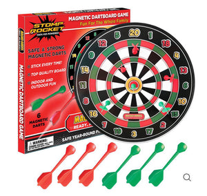 stomp rocket magnetic dartboard game