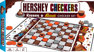 hershey checkers - kisses vs reeses