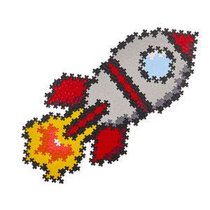 puzzle by number - rocket