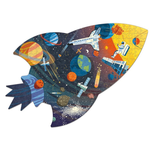 outer space shaped puzzle - 300 pieces