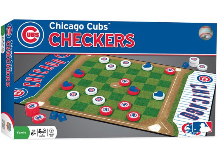 checkers - cubs, bears, blackhawks