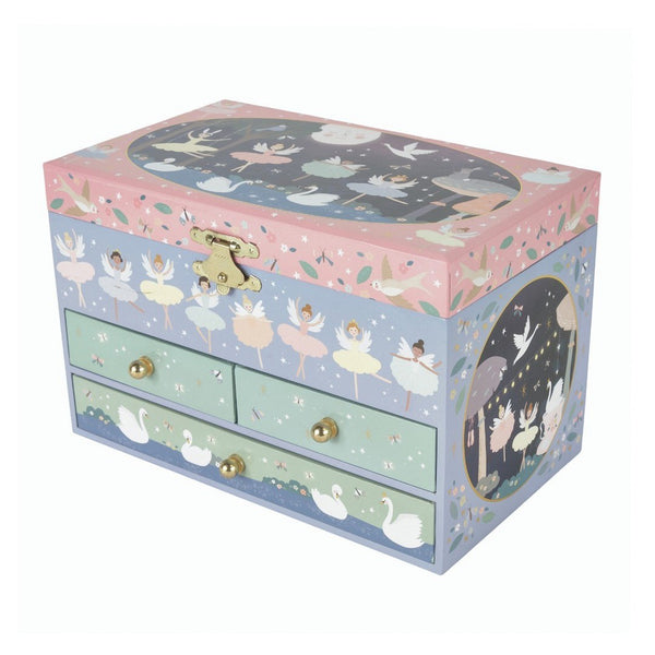 enchanted 3 drawer jewelry box