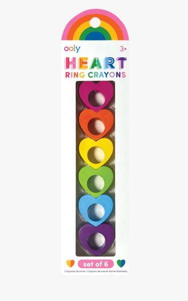 heart ring crayons