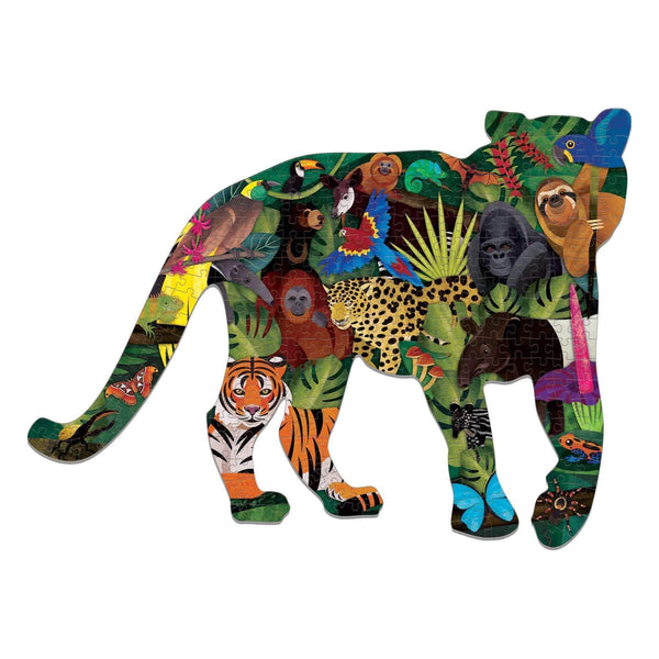 rainforest shaped scene - 300 piece puzzle