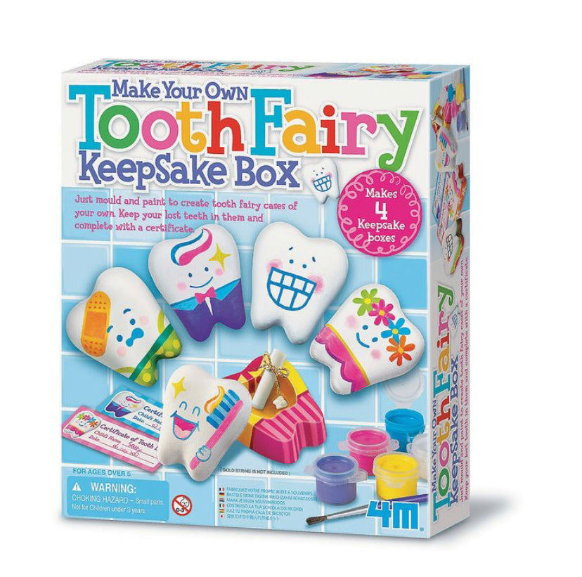 make your own tooth fairy keepsake box