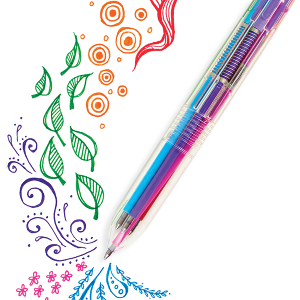 six click gel pen