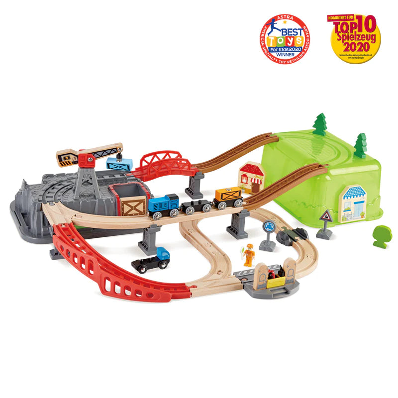 railway bucket builder set