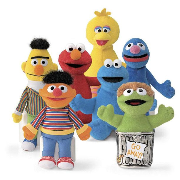 sesame street bean bags