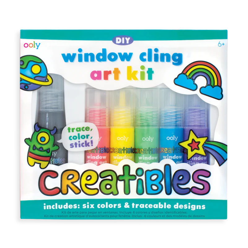 creatibles diy window cling art kit