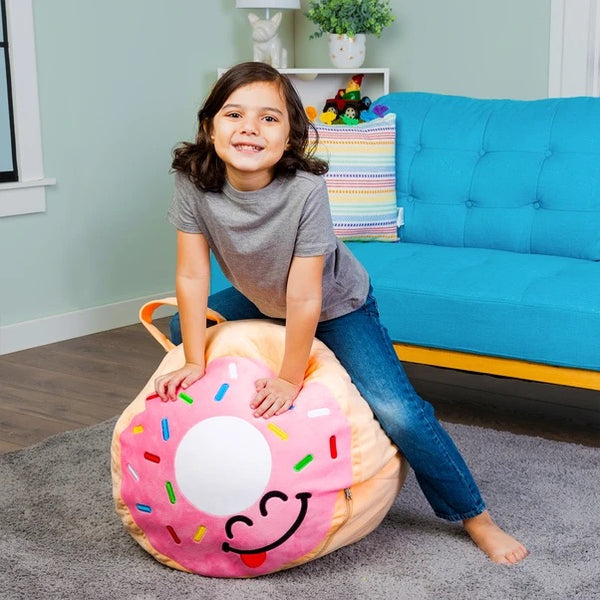 fill and chill plush storage cushy chair