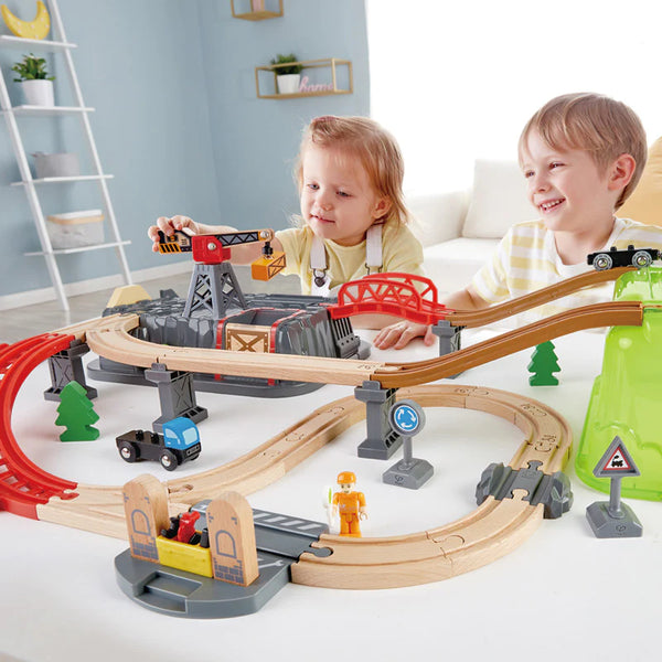 railway bucket builder set