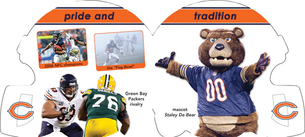 chicago bears 101 board book