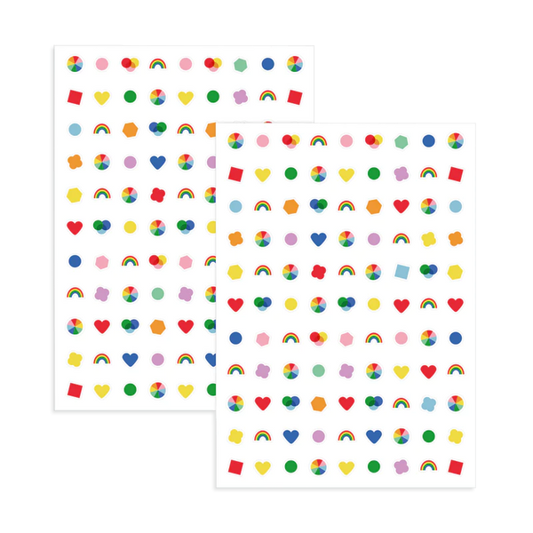 nail stickers - violet or lolly