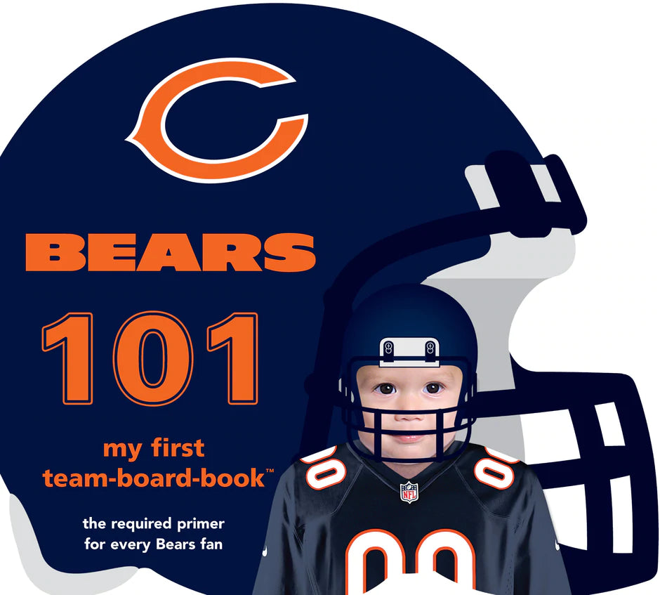 chicago bears 101 board book