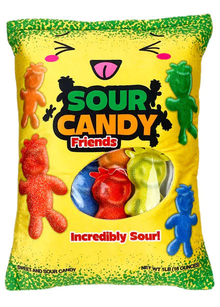 mini plushies - sour candy friends