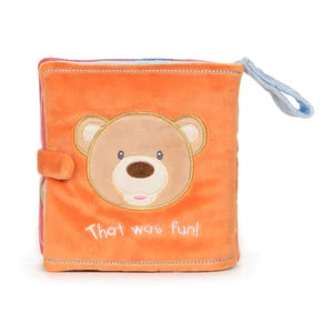 soft book - peek a boo or baby toothpick
