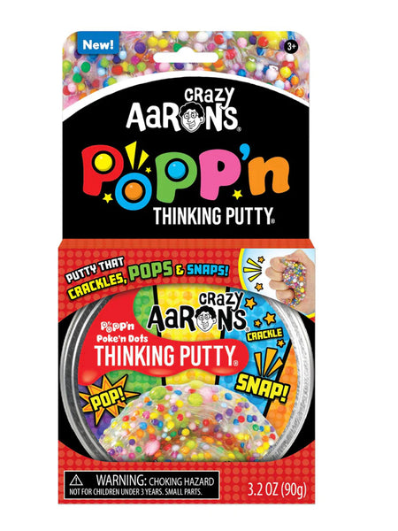 crazy aaron’s thinking putty - poke’n dots