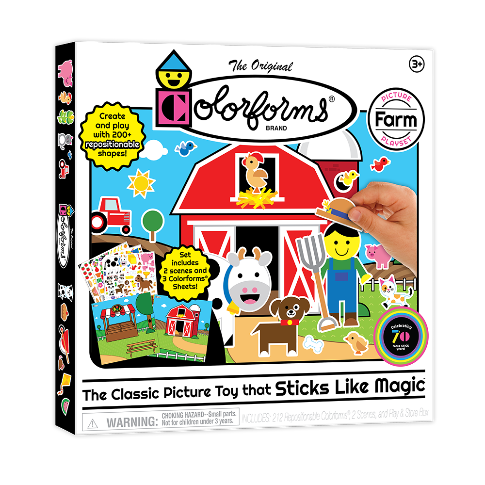 colorforms picture playset - farm