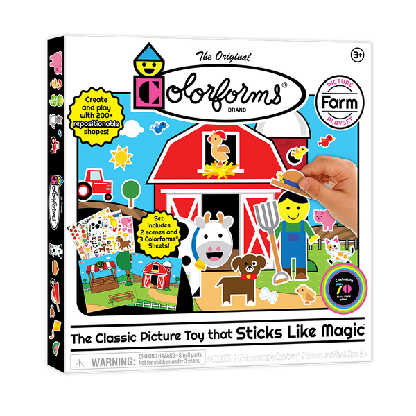 colorforms picture playset - farm