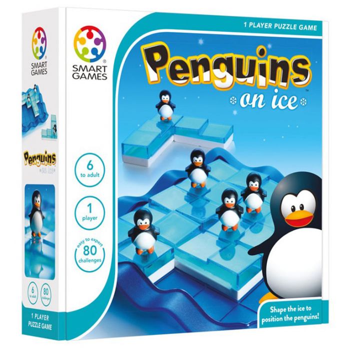 penguins on ice