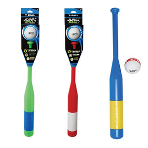 t-ball bat & ball set