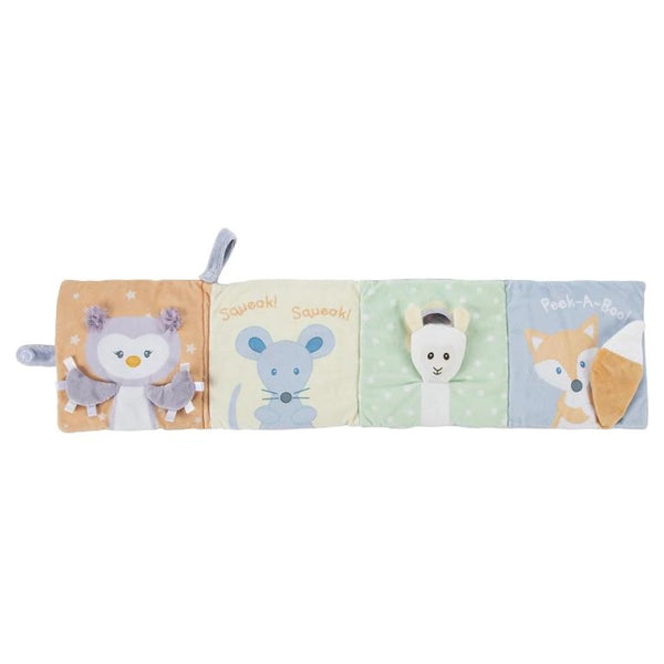 soft book - peek a boo or baby toothpick