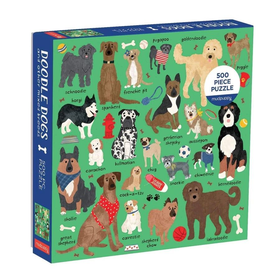 doodle dogs - 500 piece puzzle