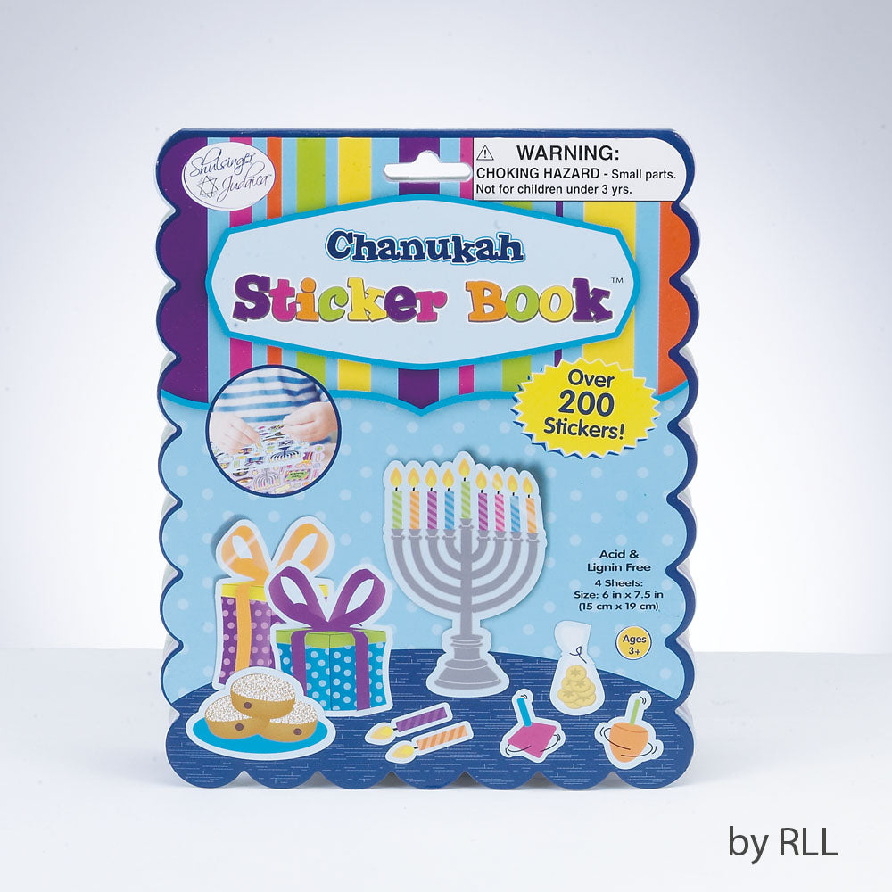 hanukkah sticker book