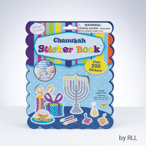 hanukkah sticker book