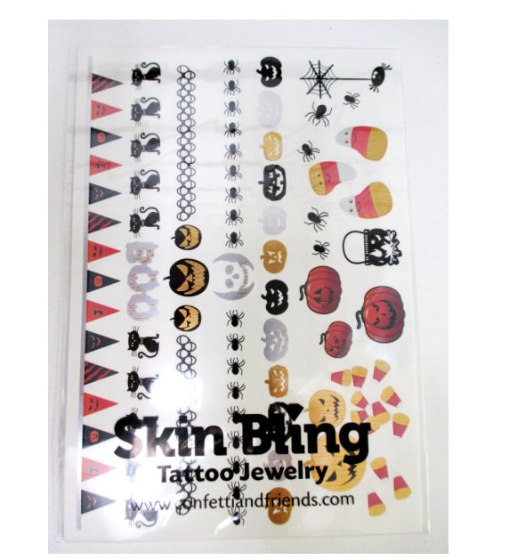 halloween tattoo jewelry