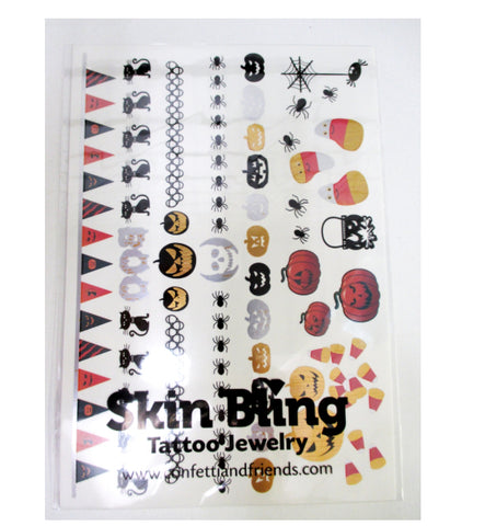 halloween tattoo jewelry