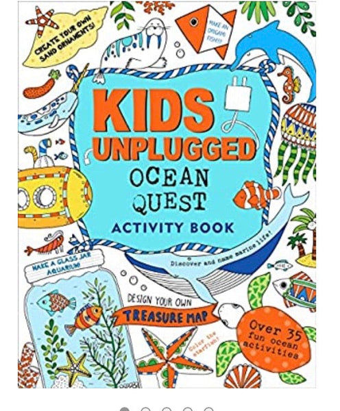 kids unplugged activity book