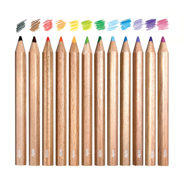 draw and doodle mini colored pencils and sharpener