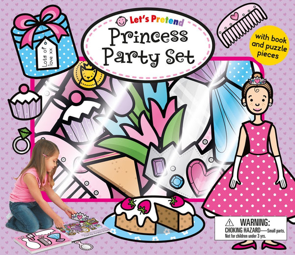 let's pretend: builder's tool kit, chef’s kitchen, princess party, or firefighter