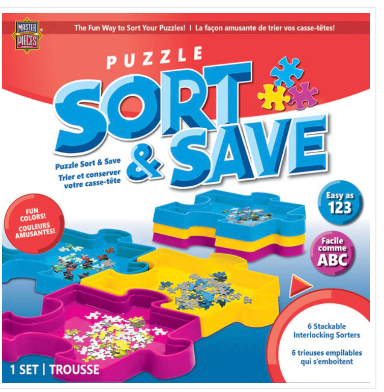 sort and save puzzle piece trays