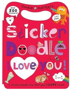 sticker doodle - i love you
