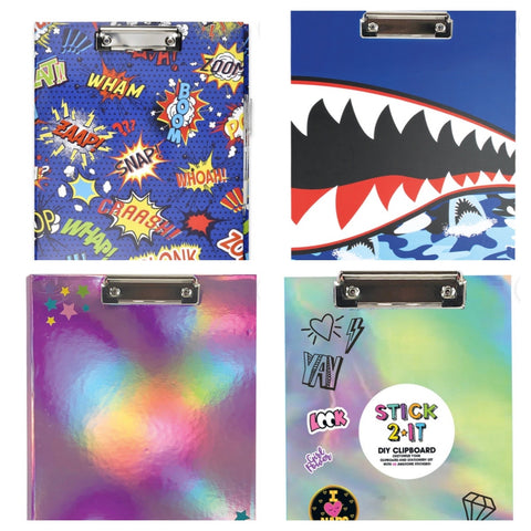 clipboard set - assorted designs