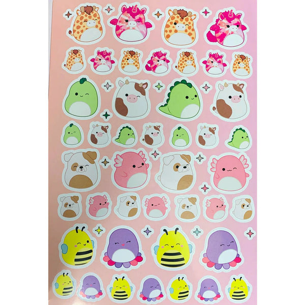 squishmallows 1000 sticker book