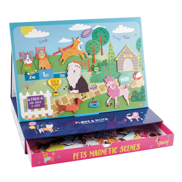 magnetic play set - pets or happy hospital