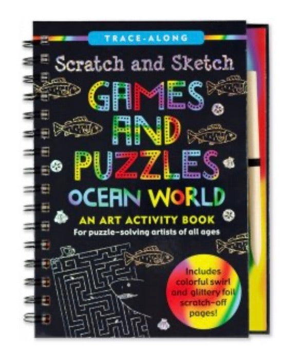 scratch and sketch - games and puzzles