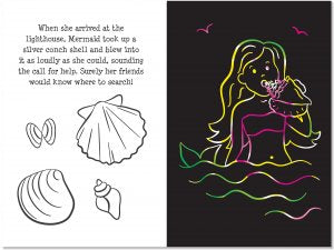 scratch and sketch - mermaid adventure
