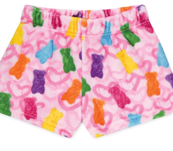 beary sweet fuzzie shorts