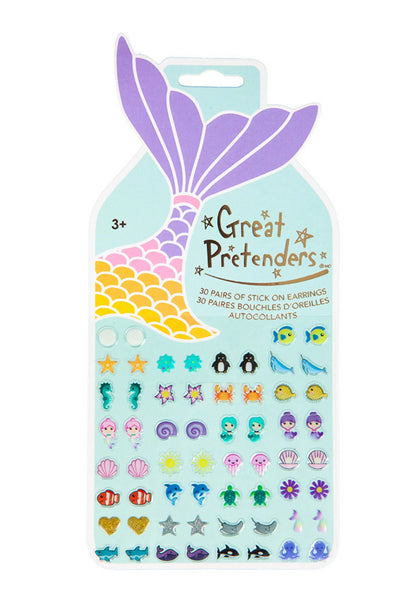 stick on earrings - assorted