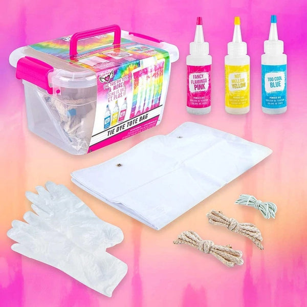 tie dye tote design crate