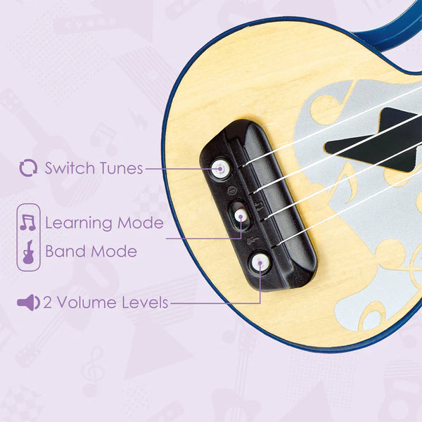 learn with lights ukulele