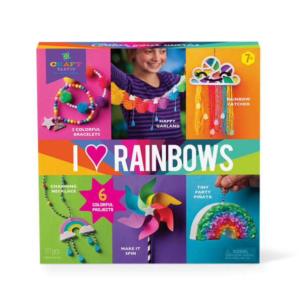 i love rainbows craft kit